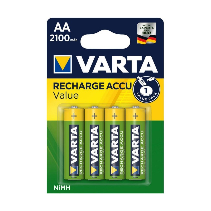 Piles Rechargeables Varta Blx4 2100Mah - Acheter à 11,18 € seulement chez Collector's Boutique