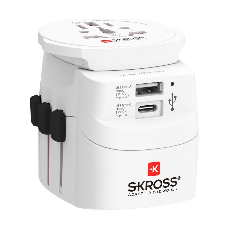 Adaptateur Prise Universelle de Voyage Skross 1302472 - Acheter à 44,10 € seulement chez Collector's Boutique