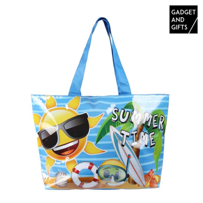 Sac de Plage Emoticônes Summer Time Gadget and Gifts - Acheter à 6,04 € seulement chez Collector's Boutique