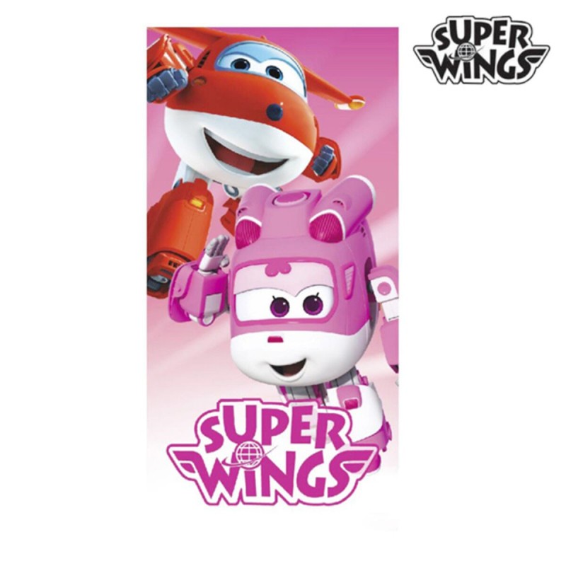 Serviette de Plage Rose Super Wings - Acheter à 8,33 € seulement chez Collector's Boutique