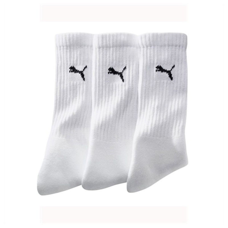 Chaussettes de Sport Puma SPORT (3 Paires) Blanc - Acheter à 9,37 € seulement chez Collector's Boutique