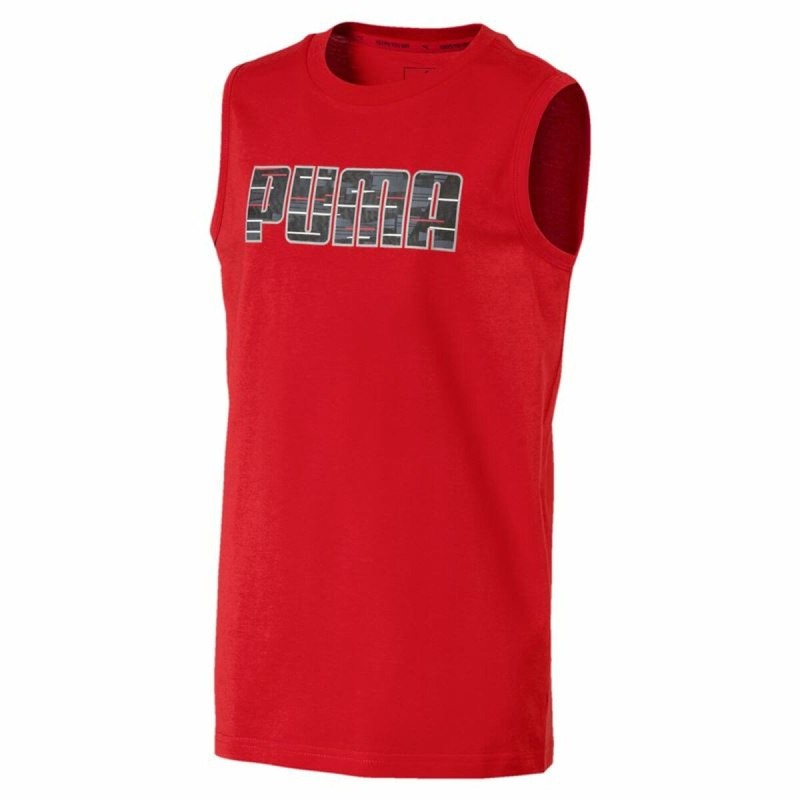 T shirt à manches courtes Enfant Puma Hero SL TeeRouge - Acheter à 10,04 € seulement chez Collector's Boutique