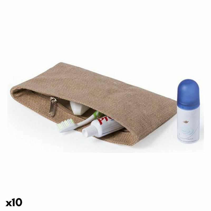 Trousse de toilette 145727 Jute Naturel (10 Unités) - Acheter à 12,89 € seulement chez Collector's Boutique