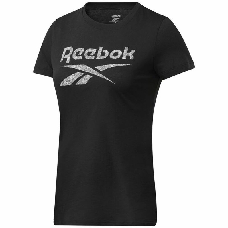 T-shirt à manches courtes femme Reebok Workout Ready Supremium Noir - Acheter à 18,31 € seulement chez Collector's Boutique