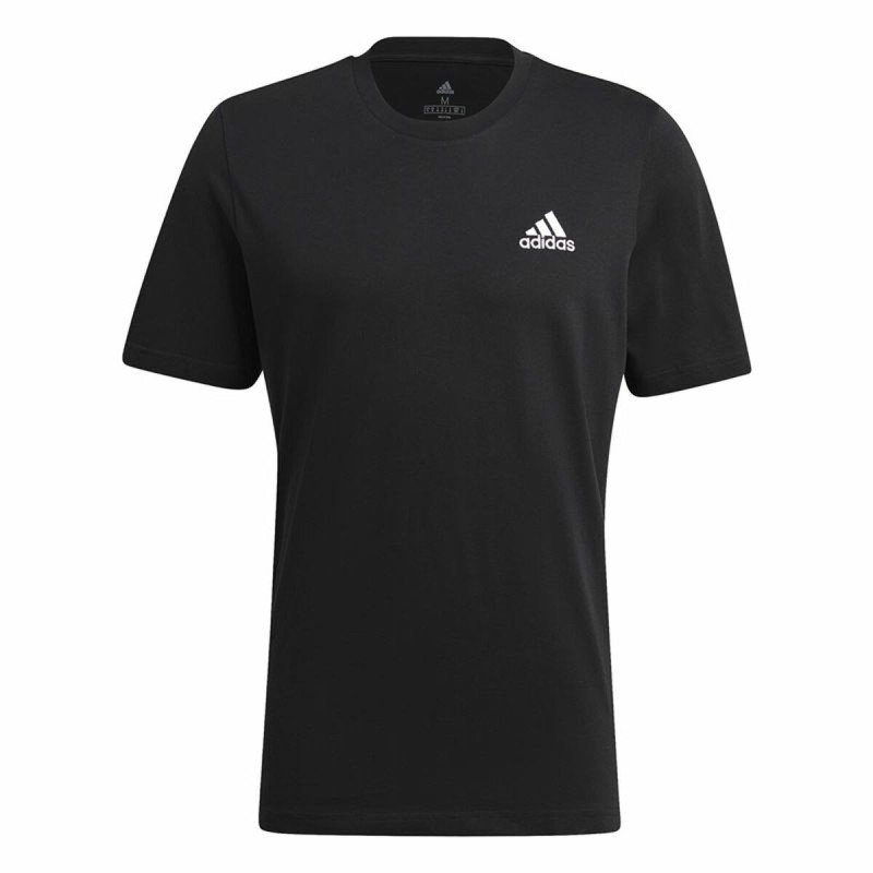 T-shirt à manches courtes homme Adidas Embroidered Small Logo Noir - Acheter à 18,72 € seulement chez Collector's Boutique