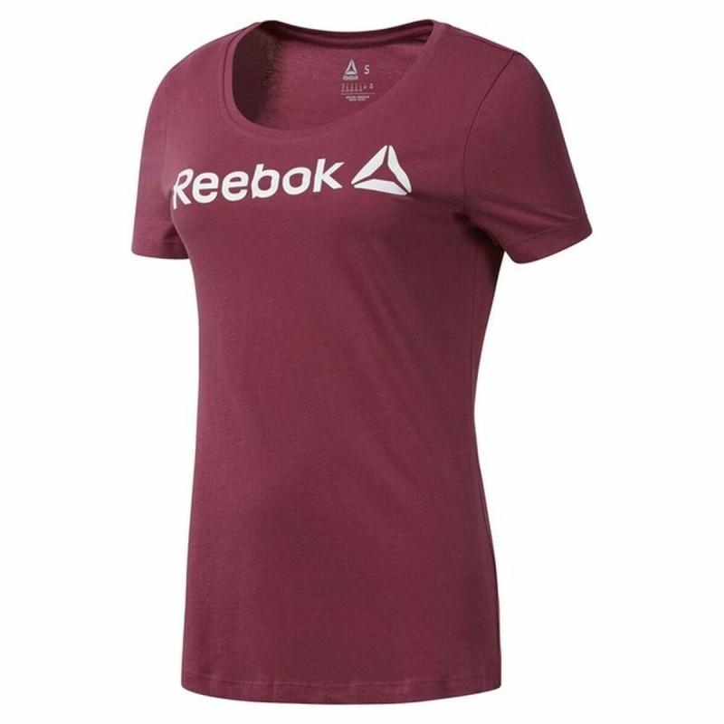 T-shirt à manches courtes femme READ SCOOP Reebok DH3734 Bordeaux (XL) - Acheter à 17,15 € seulement chez Collector's Boutique