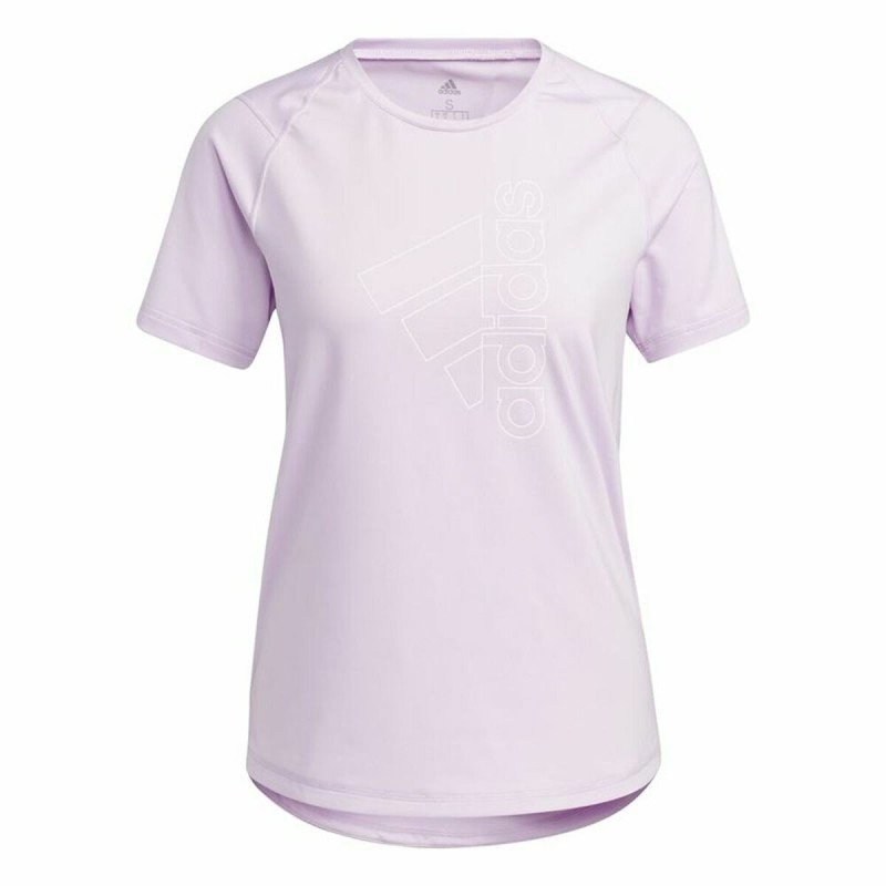 T-shirt à manches courtes femme Adidas Badge of Sport Lavande - Acheter à 19,44 € seulement chez Collector's Boutique