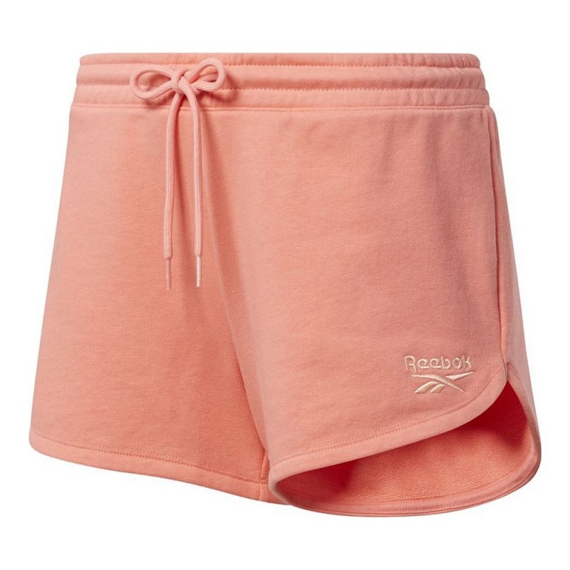 Short de Sport Reebok Identity French Terry Femme Saumon - Acheter à 20,34 € seulement chez Collector's Boutique