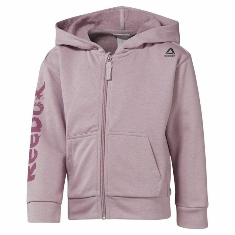 Veste de Sport pour Homme ReebokEssentials Fullzip Lila Capuche - Acheter à 24,13 € seulement chez Collector's Boutique