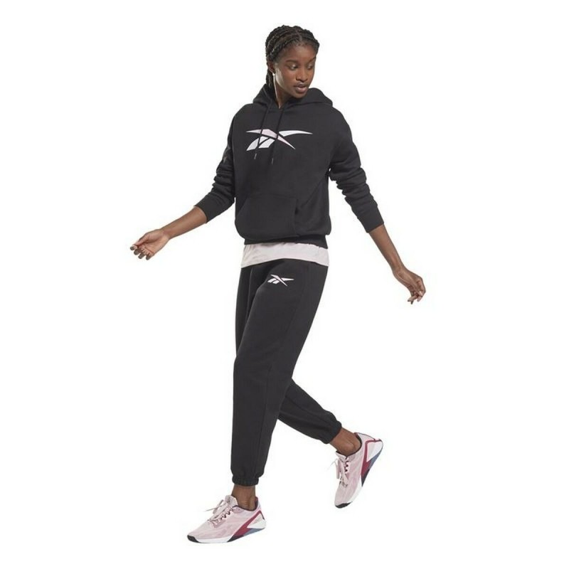 Sweat à capuche femme Reebok Essentials Vector Noir - Acheter à 32,72 € seulement chez Collector's Boutique