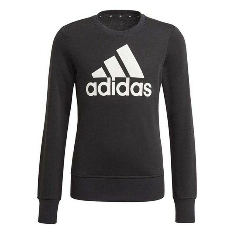 Sweat-shirt sans capuche filleG BL SWT AdidasGP0040 Noir Enfant - Acheter à 31,07 € seulement chez Collector's Boutique