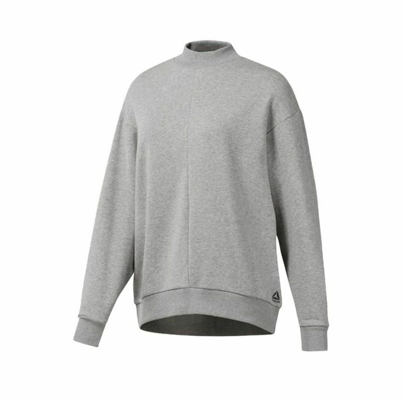 Sweat sans capuche femme Reebok Terry Crew Gris clair - Acheter à 35,32 € seulement chez Collector's Boutique