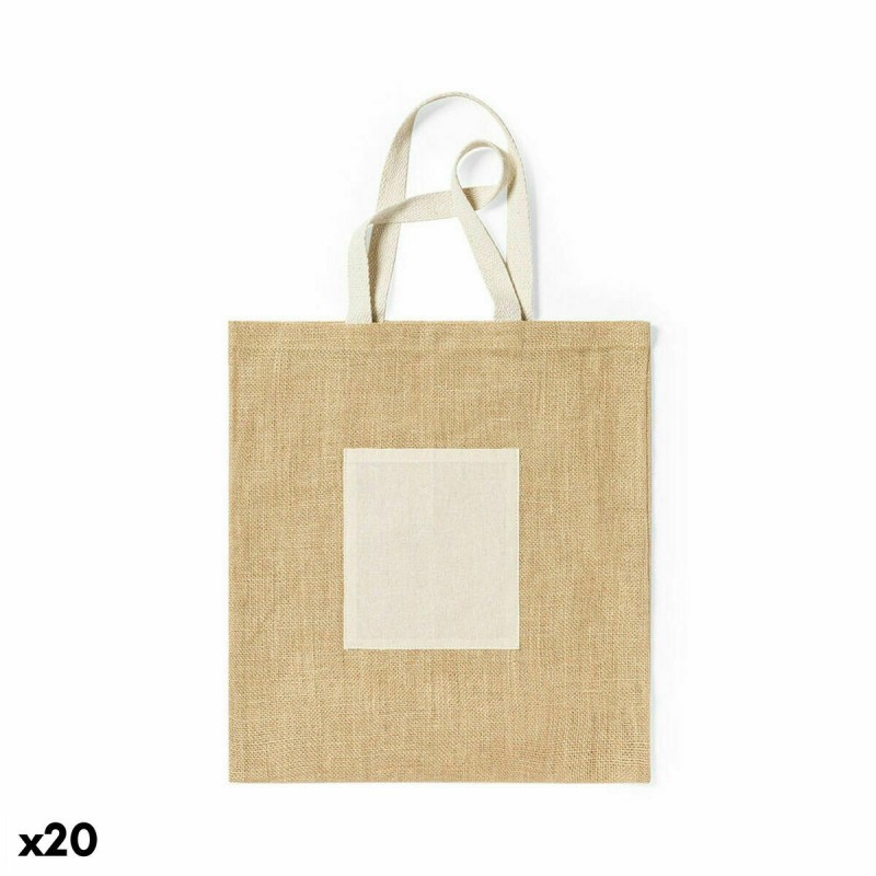 Sac 141165 Marron Naturel Jute (20 Unités) - Acheter à 34,88 € seulement chez Collector's Boutique