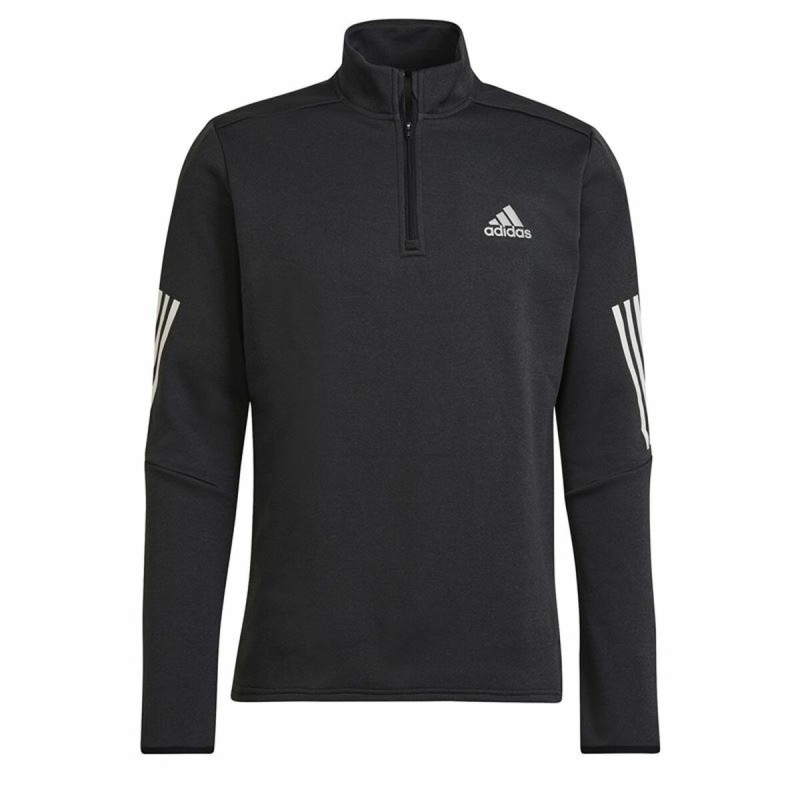 Sweat sans capuche homme Adidas Quarter-Zip Noir - Acheter à 37,32 € seulement chez Collector's Boutique