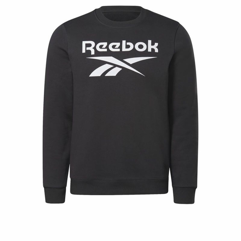 Sweat sans capuche homme Reebok Identity Noir - Acheter à 39,29 € seulement chez Collector's Boutique