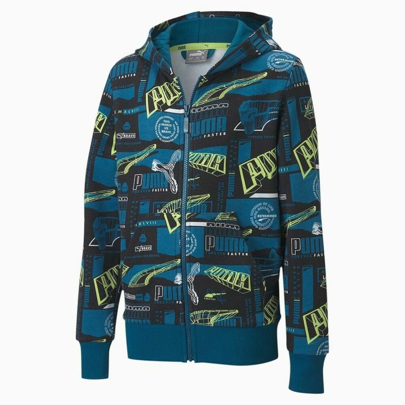 Sweat à capuche enfant PumaFULL-ZIP 583197 - Acheter à 43,63 € seulement chez Collector's Boutique