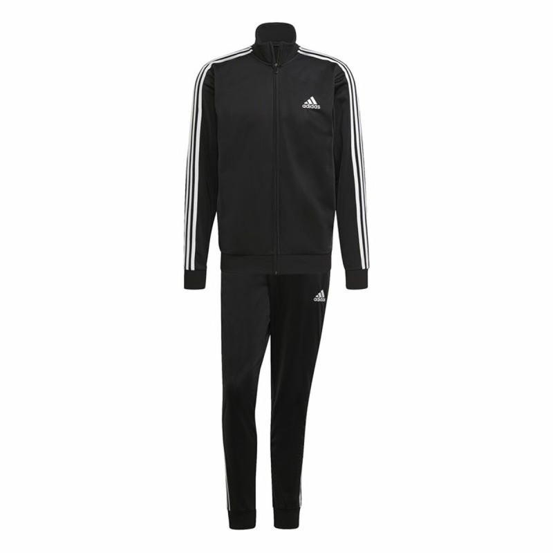 Survêtement pour Adultes Adidas Essentials 3 Stripes Noir Homme - Acheter à 55,01 € seulement chez Collector's Boutique