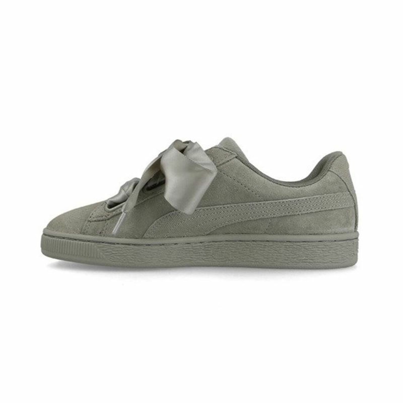 Chaussures de sport pour femme Puma Suede Heart Pebble Femme Gris - Acheter à 56,12 € seulement chez Collector's Boutique