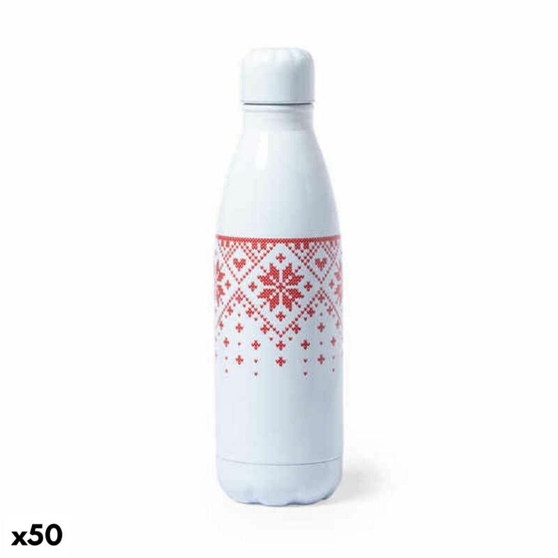 Bidon 146665 Acier inoxydable Rouge (790 ml) (50 Unités) - Acheter à 137,68 € seulement chez Collector's Boutique