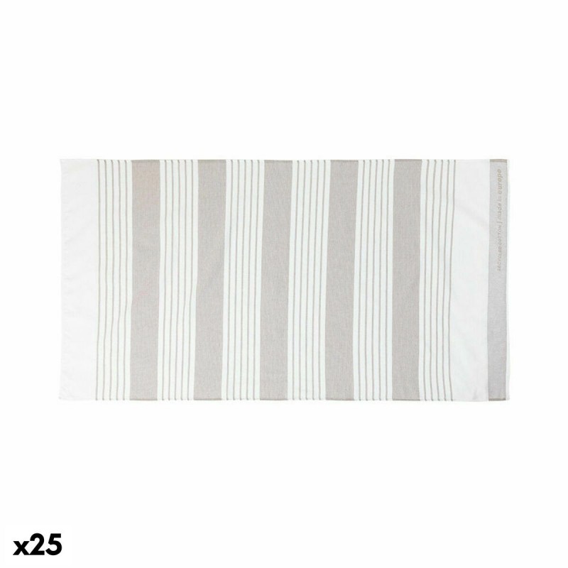 Serviette de plage 142638 Marron (25 Unités) - Acheter à 158,68 € seulement chez Collector's Boutique