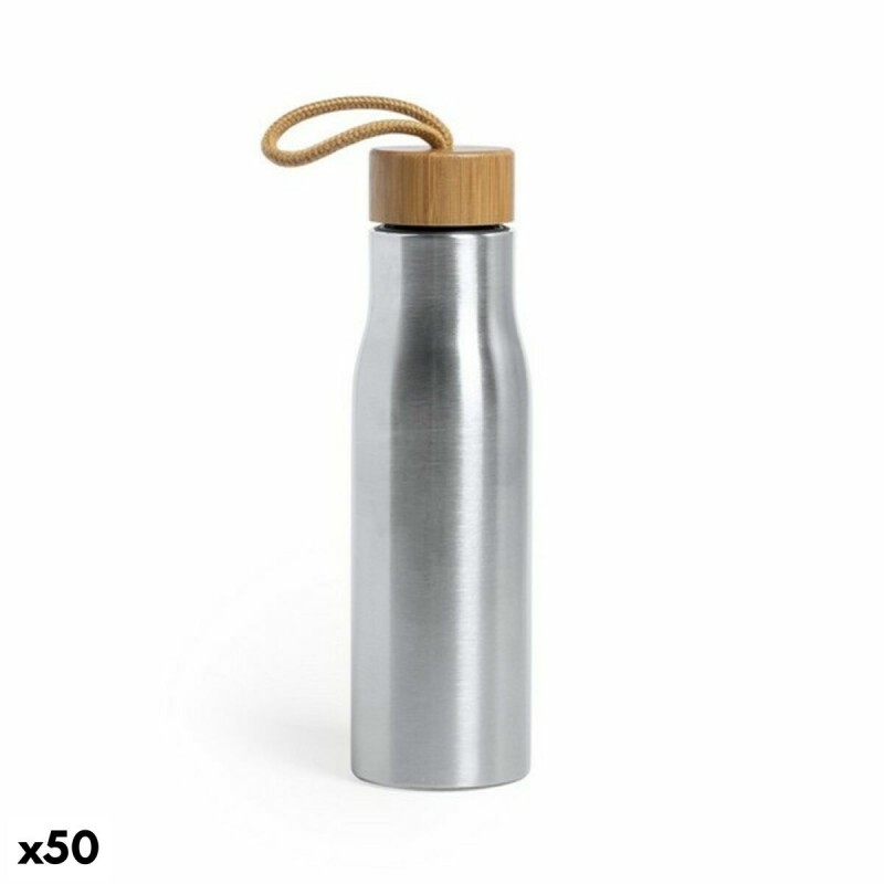 Bidon 146877 Argenté Acier inoxydable (600 ml) (50 Unités) - Acheter à 213,74 € seulement chez Collector's Boutique