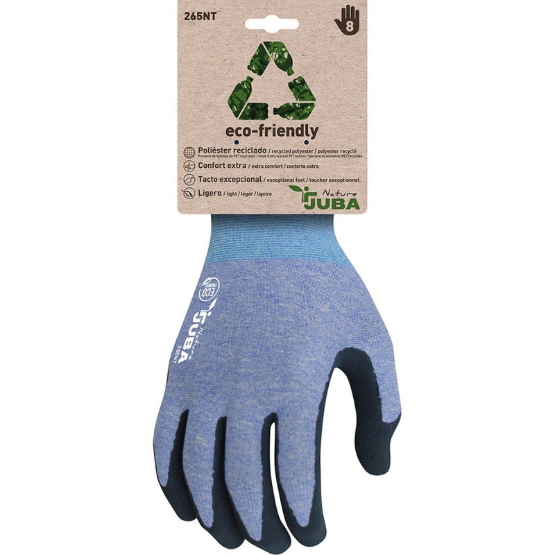 Gants de travail JUBA Polyester Spandex Bleu - Acheter à 4,55 € seulement chez Collector's Boutique