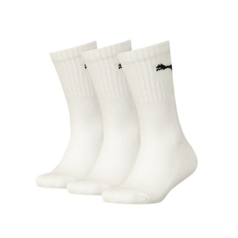 Chaussettes de Sport Puma 100000965 002 Blanc Enfant (3 uds) - Acheter à 7,26 € seulement chez Collector's Boutique