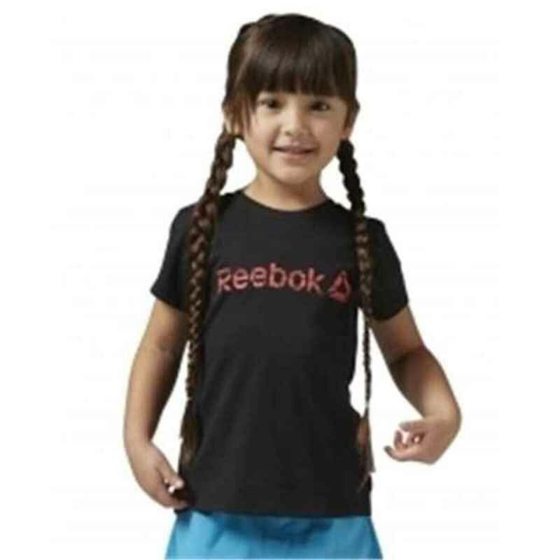 T shirt à manches courtes Enfant Reebok G ES Tee Bas Noir - Acheter à 13,08 € seulement chez Collector's Boutique