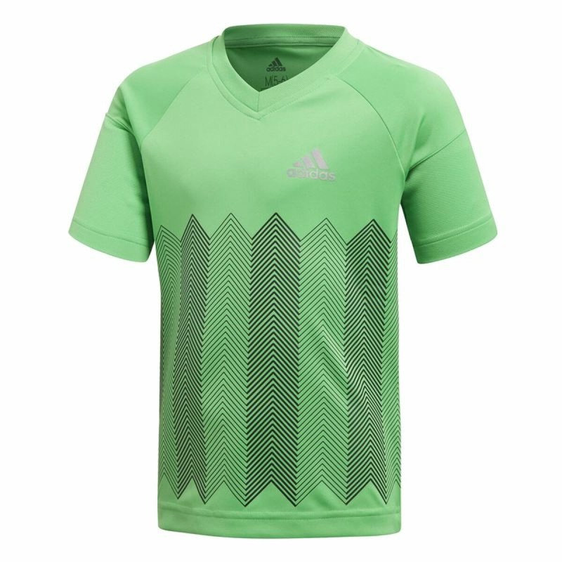 Maillot de Football à Manches Courtes pour Enfants Adidas Vert clair - Acheter à 15,14 € seulement chez Collector's Boutique