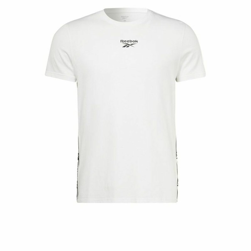 T-shirt à manches courtes homme Reebok Tape Blanc - Acheter à 16,06 € seulement chez Collector's Boutique