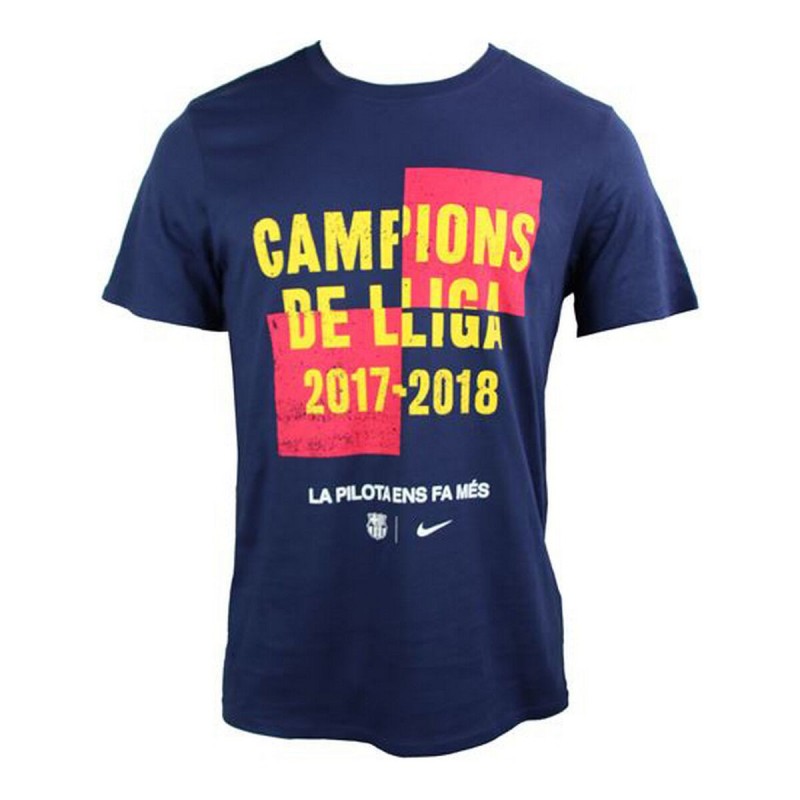 Chemisette Nike FC BARCELONA Bleu - Acheter à 16,87 € seulement chez Collector's Boutique