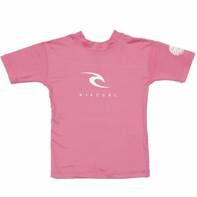 T shirt à manches courtes Enfant Rip Curl Corp UV Rose - Acheter à 16,87 € seulement chez Collector's Boutique