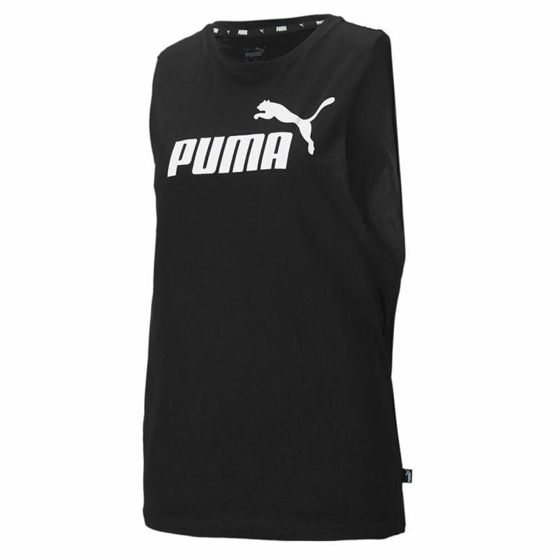 Débardeur Femme Puma Essentials Cut Off Logo Tank Noir - Acheter à 19,01 € seulement chez Collector's Boutique