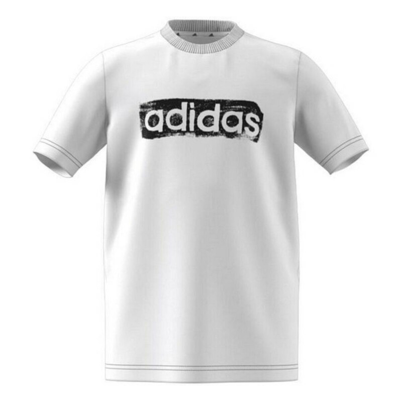 T-shirt à manches courtes enfant Adidas B G T2 GN1472 Blanc Coton - Acheter à 17,63 € seulement chez Collector's Boutique