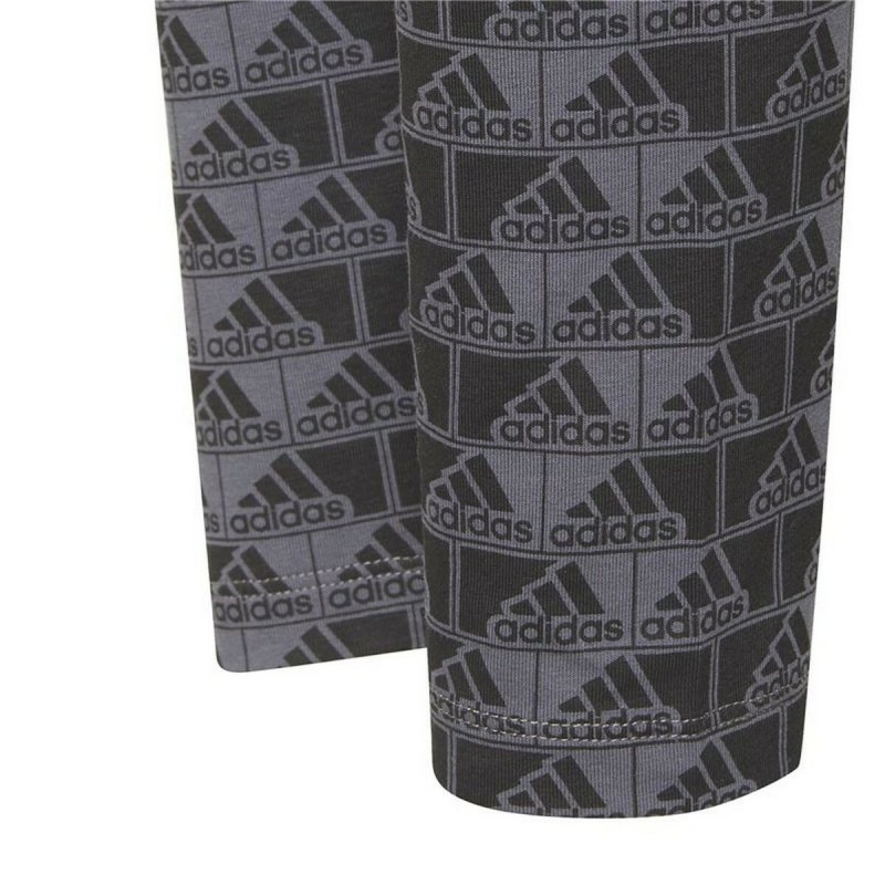 Leggings de Sport Adidas Essentials Logo Gris - Acheter à 19,38 € seulement chez Collector's Boutique