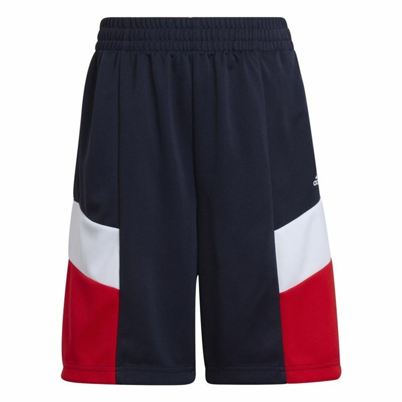 Pantalons de Survêtement pour Enfants AdidasD2M Big Logo Bleu foncé - Acheter à 20,34 € seulement chez Collector's Boutique