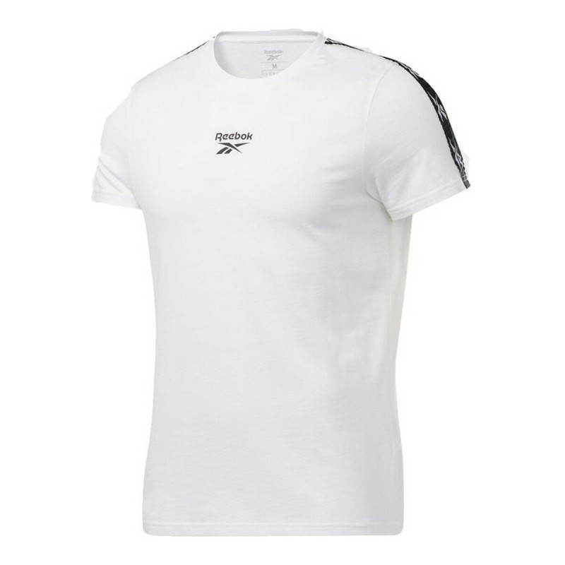 T-shirt à manches courtes homme Reebok Essentials Tape Blanc - Acheter à 20,46 € seulement chez Collector's Boutique