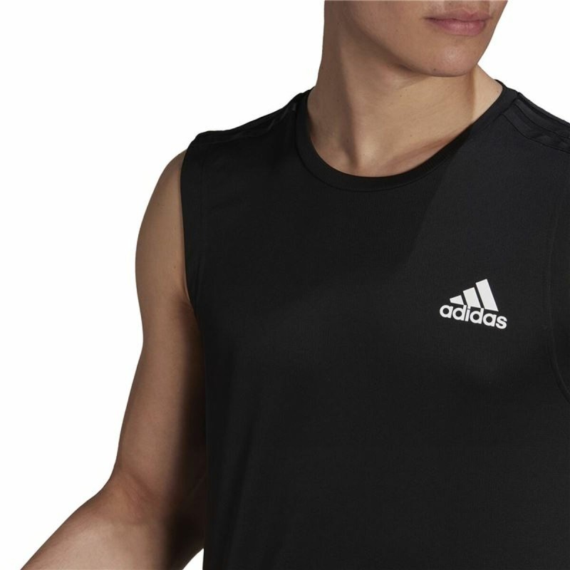 Maillot de Corps sans Manches pour Homme Adidas Aeroready D2M Noir - Acheter à 20,82 € seulement chez Collector's Boutique