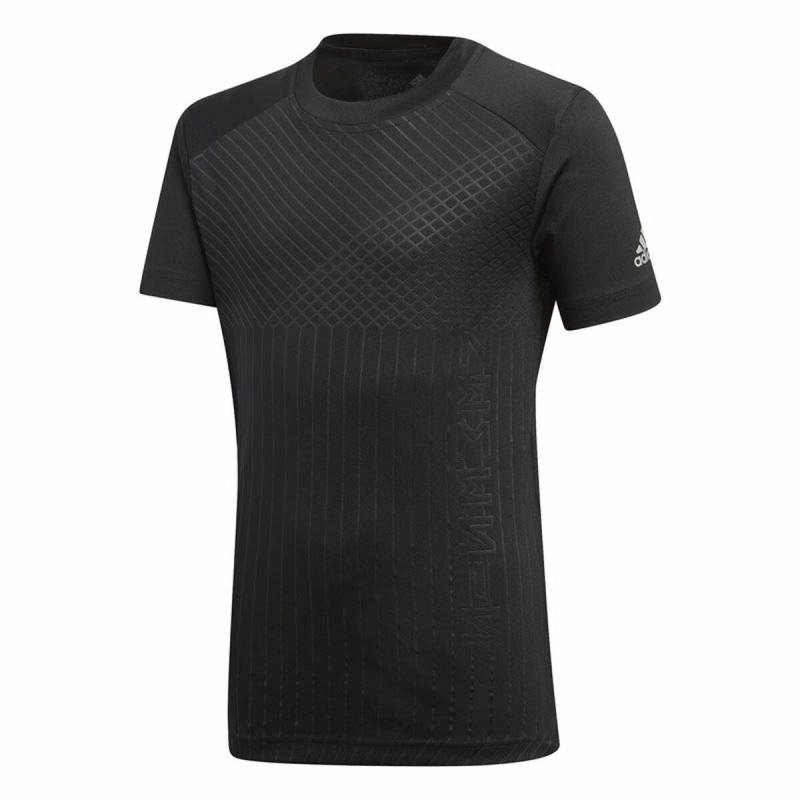 Maillot de Football à Manches Courtes pour Enfants Adidas Nemeziz Noir - Acheter à 21,20 € seulement chez Collector's Boutique