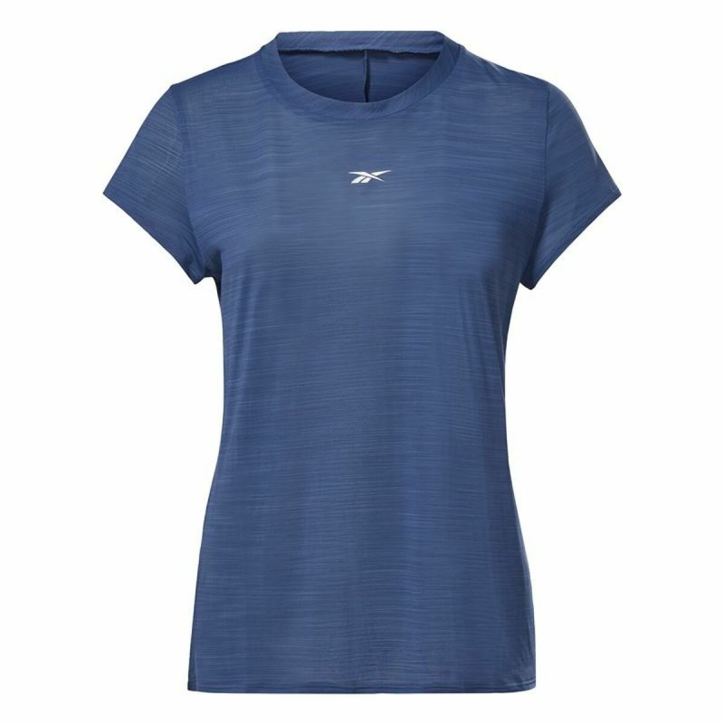 T-shirt à manches courtes femme Reebok Workout Ready Bleu foncé - Acheter à 21,71 € seulement chez Collector's Boutique