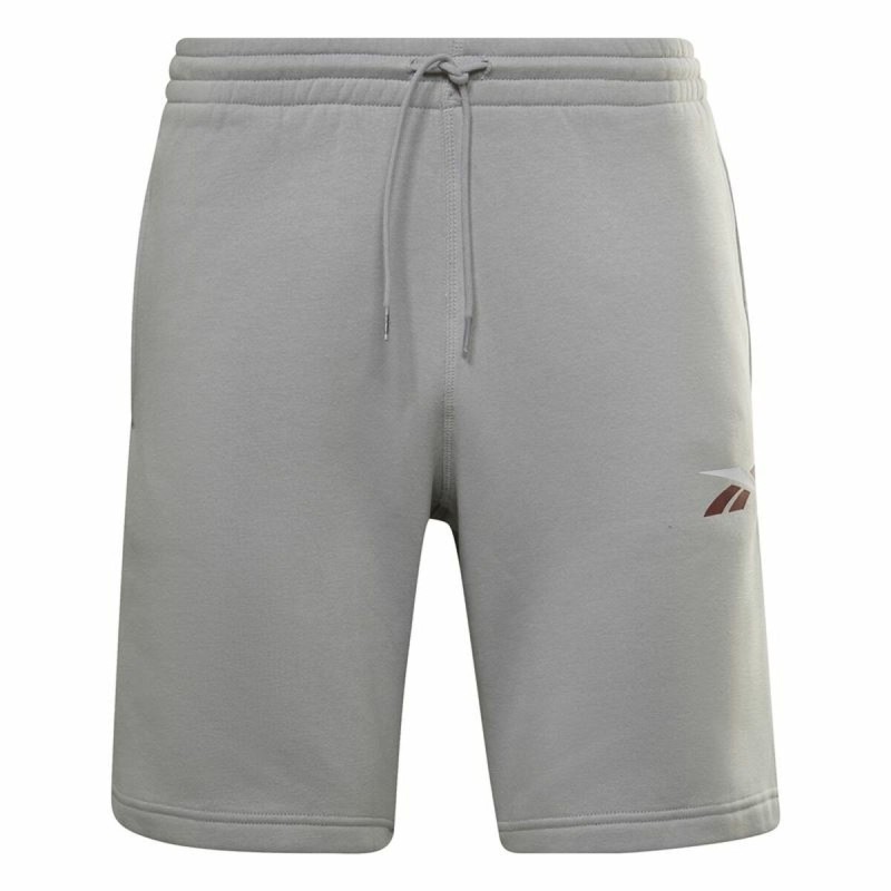 Short de Sport Reebok Essentials French Terry Gris - Acheter à 21,71 € seulement chez Collector's Boutique