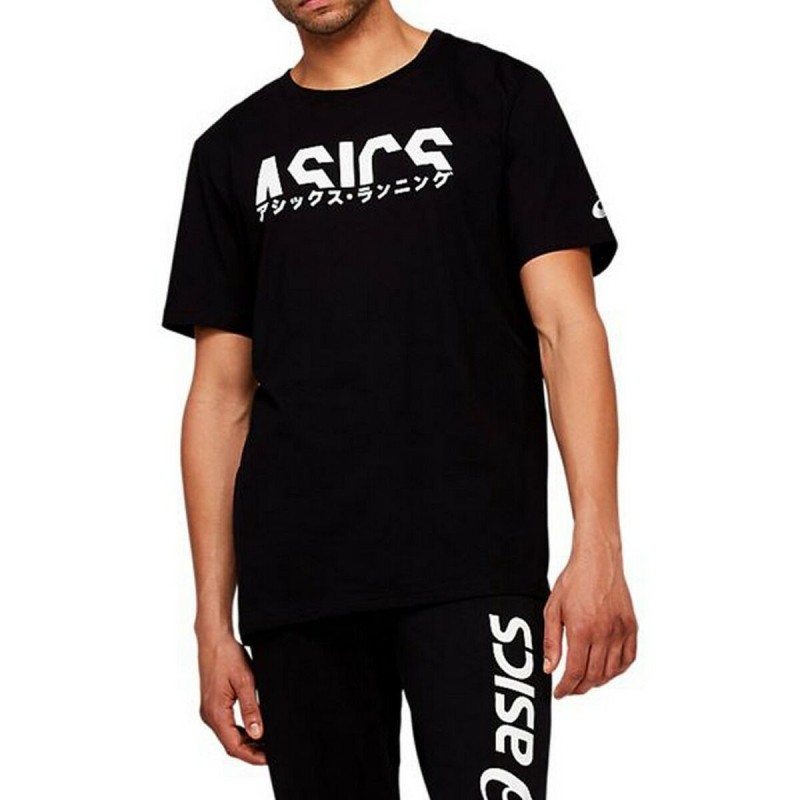 T-shirt à manches courtes homme Asics Katakana Noir - Acheter à 22,62 € seulement chez Collector's Boutique