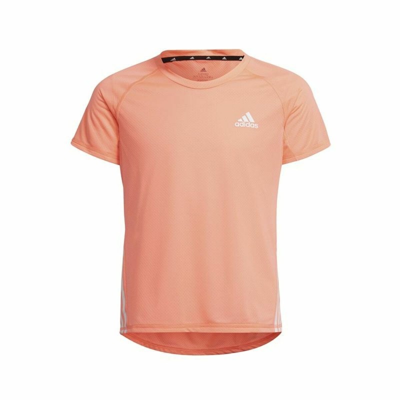 T shirt à manches courtes Enfant Adidas Aeroready Three Stripes Saumon - Acheter à 22,79 € seulement chez Collector's Boutique