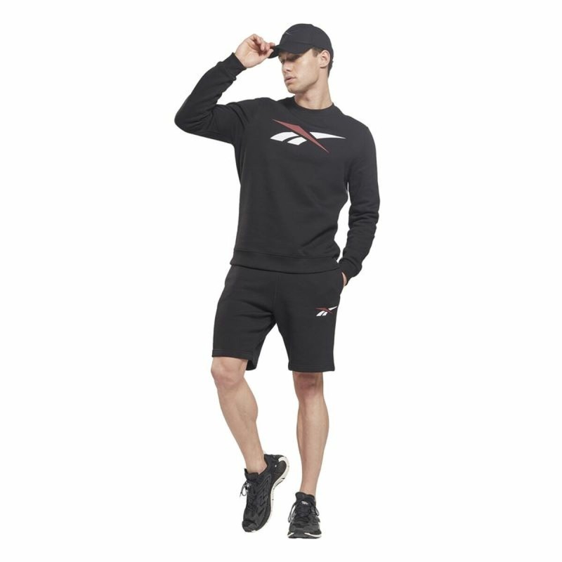 Short de Sport Reebok Vector Fleece Noir - Acheter à 22,79 € seulement chez Collector's Boutique