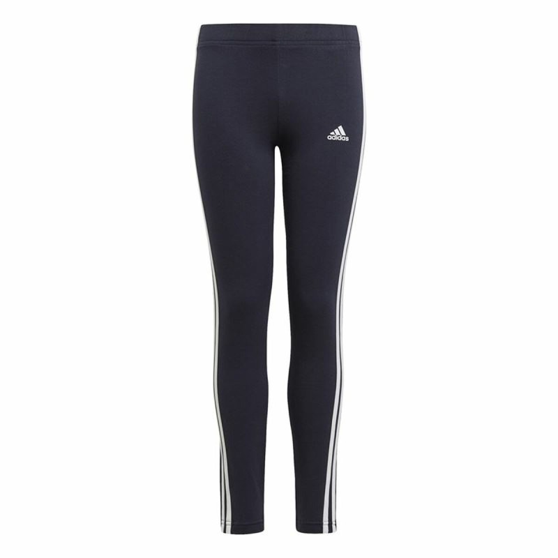 Leggings de Sport Adidas Essentials 3 Stripes Blue marine - Acheter à 22,79 € seulement chez Collector's Boutique