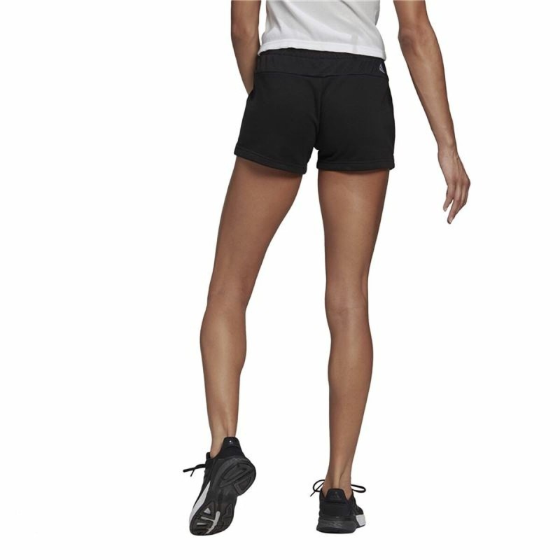 Short de Sport Adidas Essentials Slim Femme Noir - Acheter à 22,79 € seulement chez Collector's Boutique