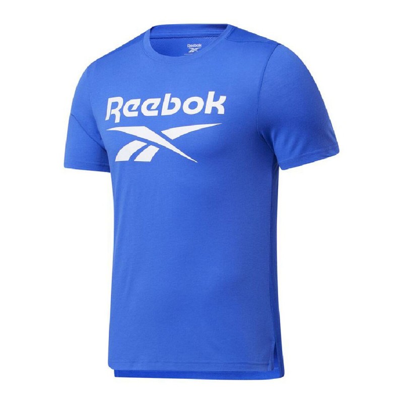 T-shirt à manches courtes homme Reebok Workout Ready Supremium Bleu - Acheter à 23,26 € seulement chez Collector's Boutique