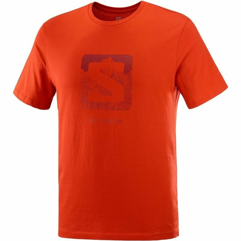 Maillot de Corps de Sport à Manches Coupe SalomonOutlife Logo Rouge - Acheter à 23,38 € seulement chez Collector's Boutique