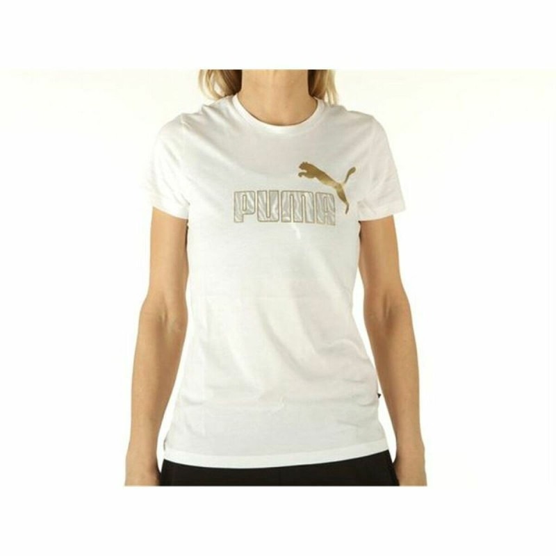 T-shirt à manches courtes femme Puma Graphic Tee Blanc - Acheter à 23,51 € seulement chez Collector's Boutique