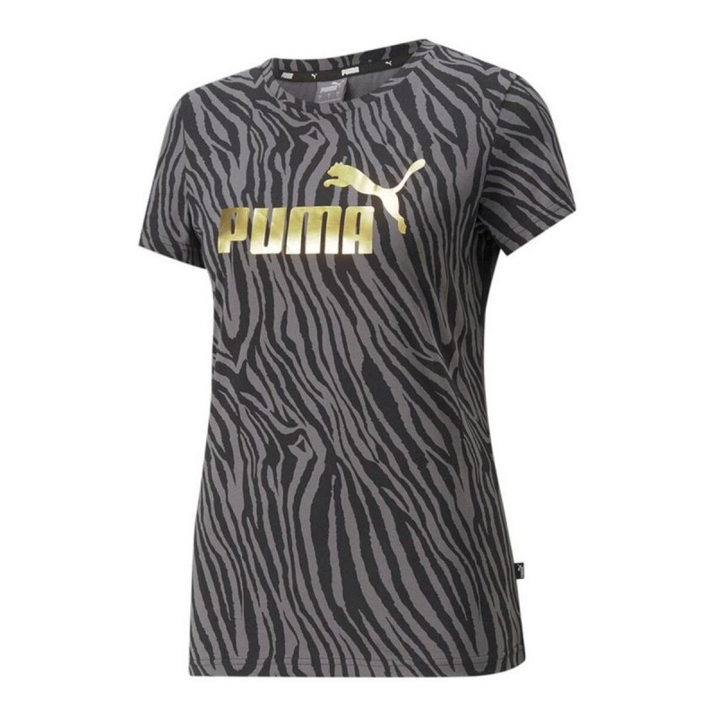 Chemisette Puma Essentials Tiger AOP Gris Noir - Acheter à 23,51 € seulement chez Collector's Boutique